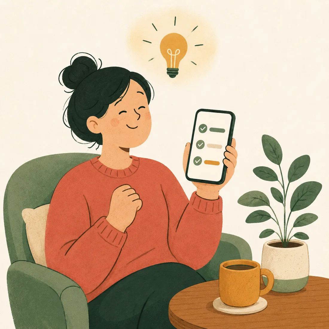 Illustration — The new caregiver