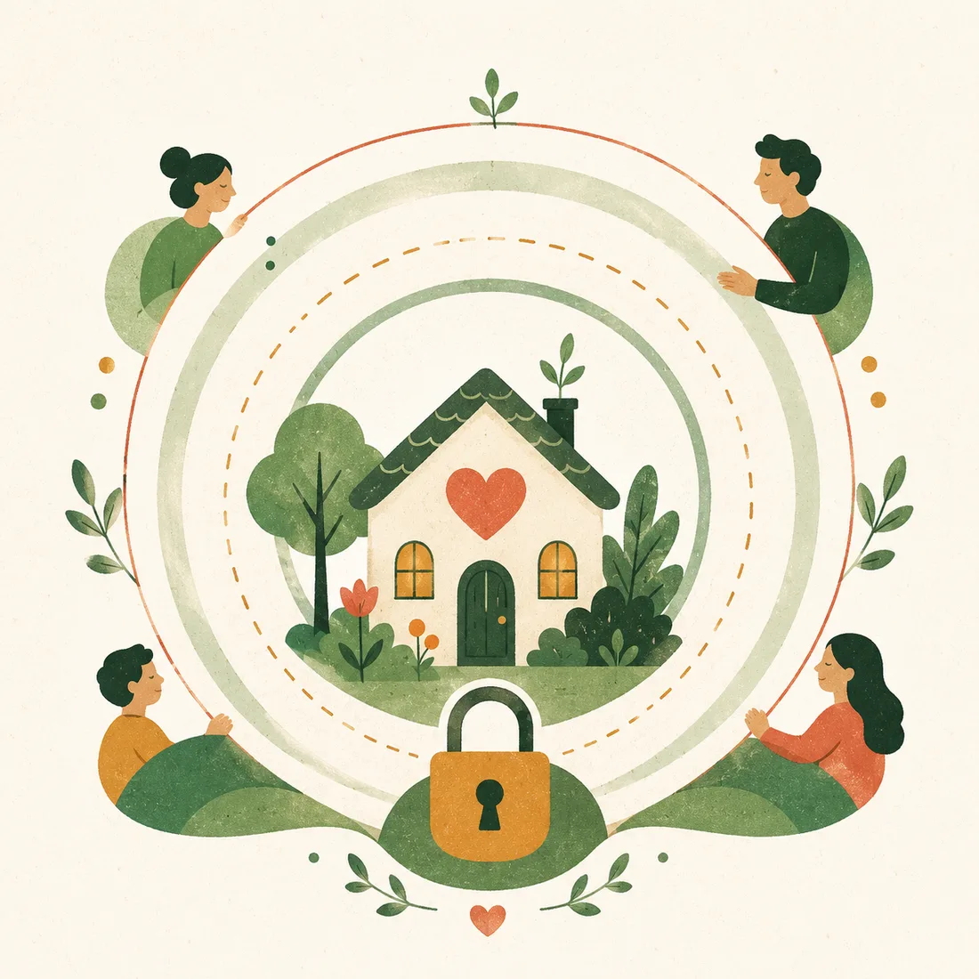 A family's care kept private and secure